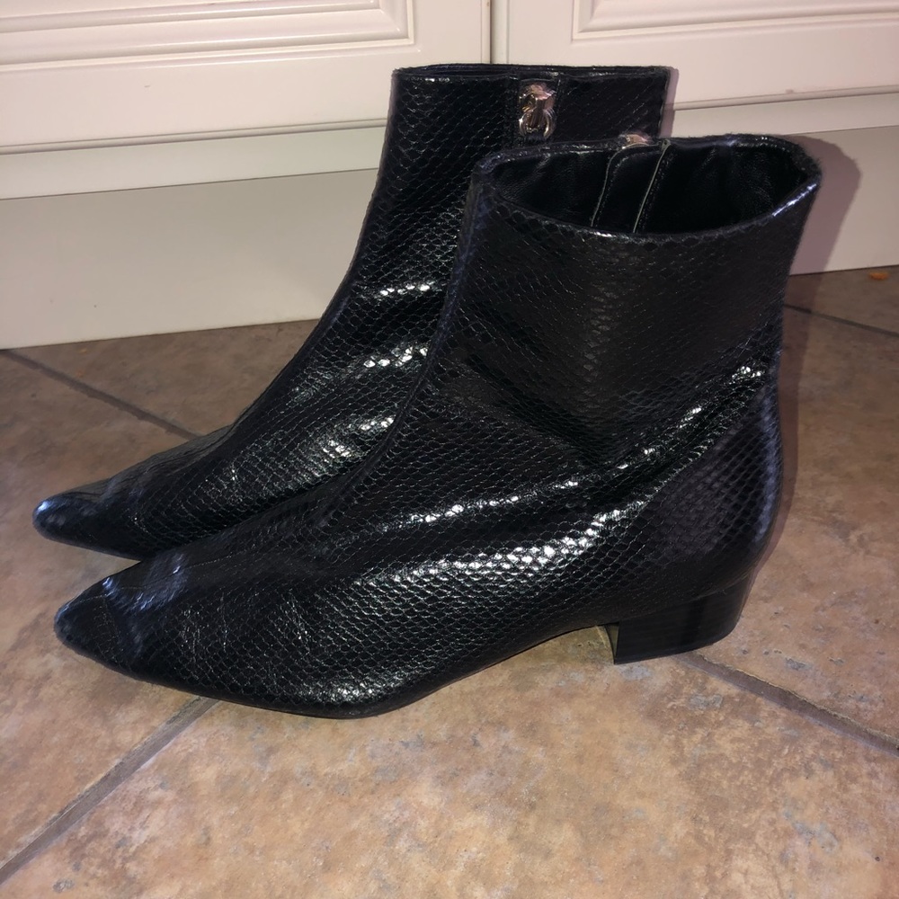 Zara faux leather Chelsea boot